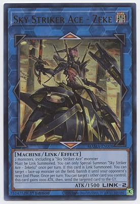 Sky Striker Ace - Zeke - MAMA-EN008 - Ultra Rare - 1st Edition
