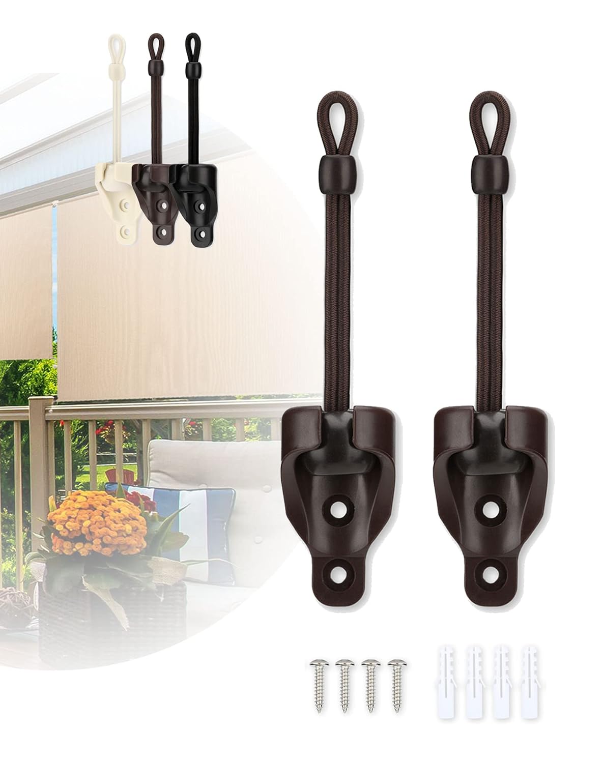 Buy IVYSUN Universal Sun Shade Replacement Parts Bungee Tie Downs,Shade