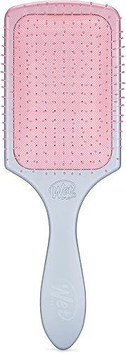 Miniatura 2 de Wet Brush Paddle Detangler cepillo para el cabello, rosamorado (Feel Good Ombre), cerdas IntelliFlex ultrasuaves con AquaVent - Ideal para