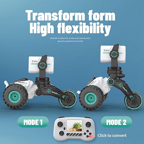 Miniatura 4 de Coche RC con cámara, auto de control remoto con video en vivo HD 720P, vehículo todoterreno 4WD con transmisión en tiempo real, autos RC de alcance