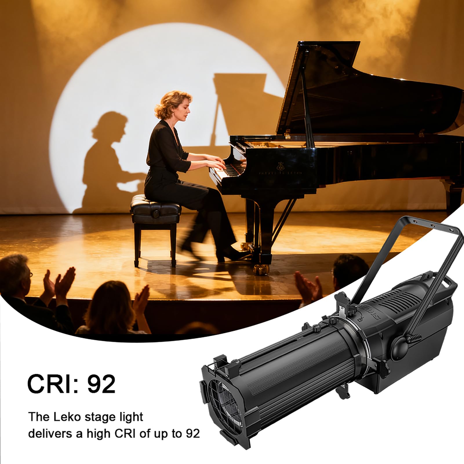Amazon.com: SHEHDS LEKO LED Zoom 350W RGBW Profile Stage