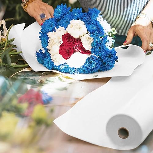 Miniatura 4 de Rollo de papel de regalo Kraft, papel kraft reciclado de 100 pies para embalaje, mudanza, envoltura de regalos, postal, envío, paquete, arte de