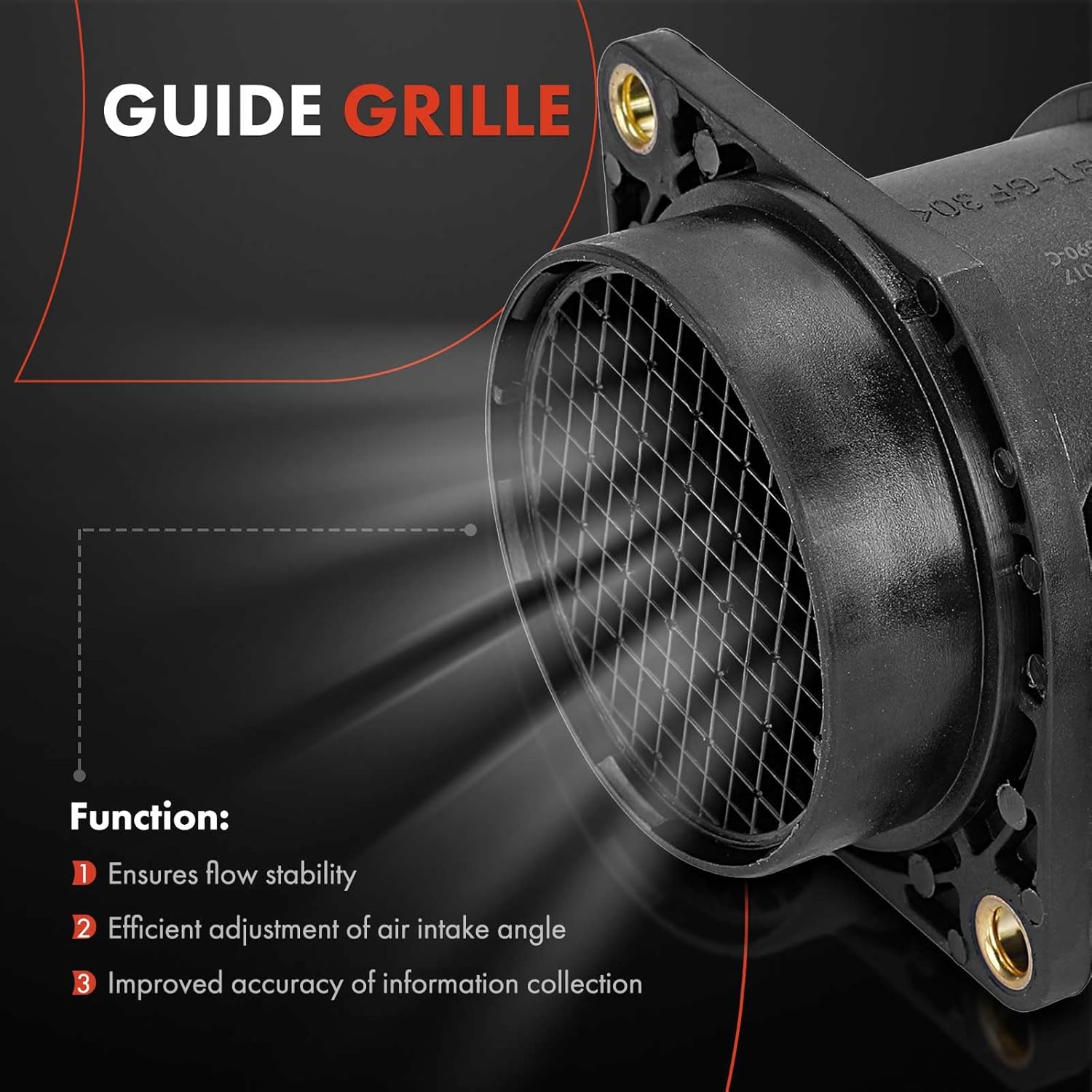 A-Premium Mass Air Flow Sensor Compatible with Volkswagen Jetta Golf 1999-2003 Beetle 1998-2003 L4 1.9L SOHC Diesel