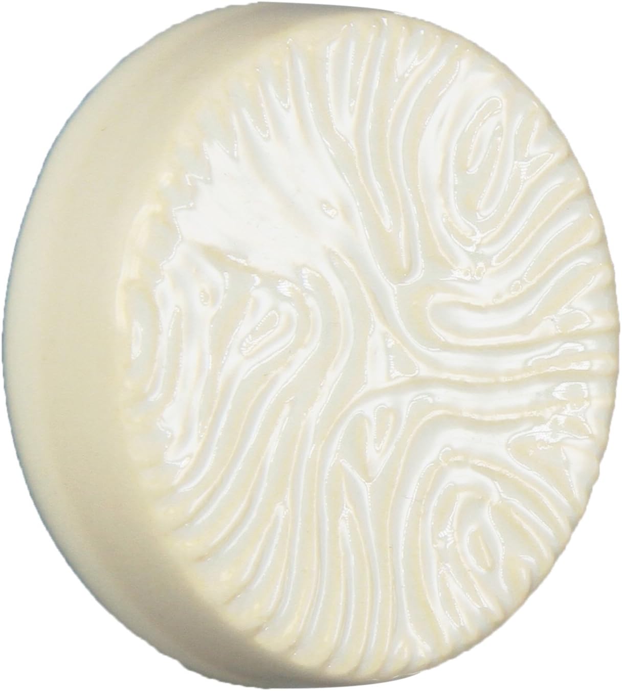 GiustiP105A.000000 Ceramic Knob, White