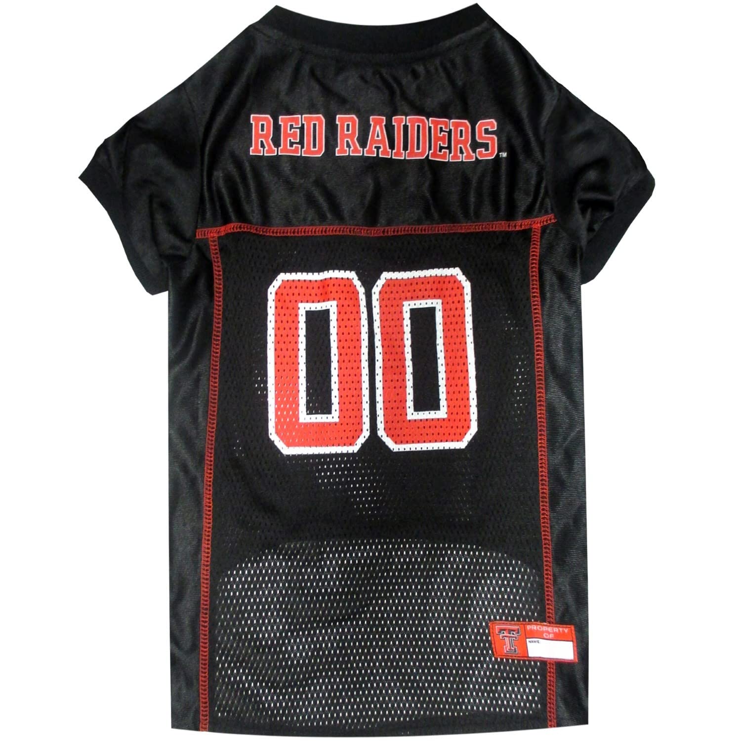 Vêtement de match Texas Tech Pets First TT-4006-XXL pour supporter avec son chien