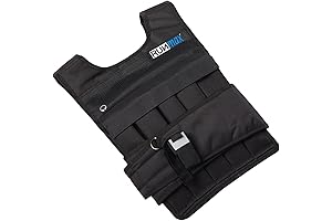 RUNmax Adjustable Weighted Vest for Heavy Workouts