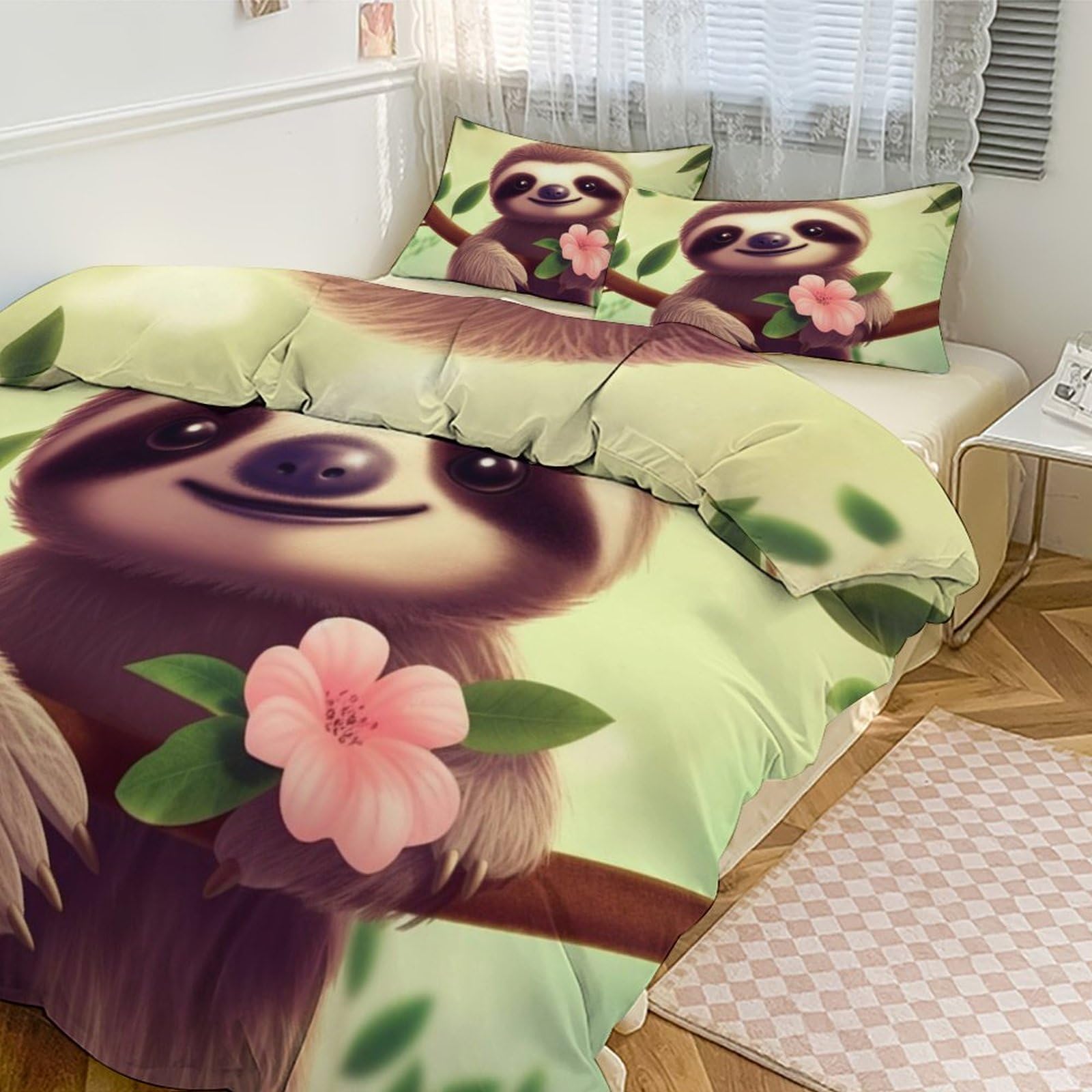 Set di biancheria da letto, 3 pezzi, copriletto ultra morbido e ispessito, con 2 federe, leggero double-face, per casa/hotel/regali, 200,7 x 228,6 cm