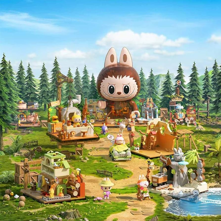 Amazon | POPMART THE MONSTERS Forest Secret Base シリーズブロック