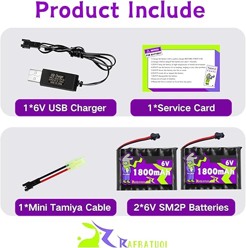 Miniatura 5 de Batería recargable Ni-Cd de 6V 1800mAh con enchufe SM-2P (negro), apto para Energizer N20AE015A CUSTOM-222 NIC0905 OSA146 Prescolite EDCNRB señal de