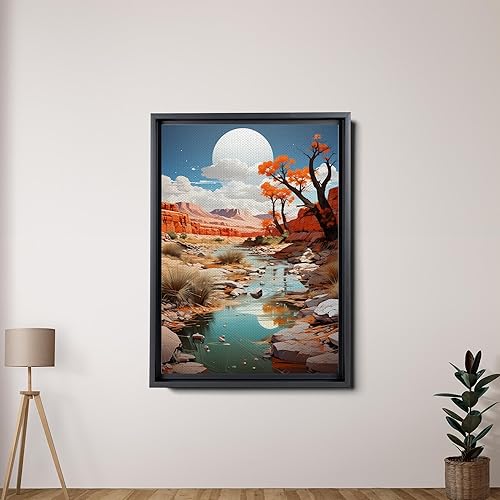 Miniatura 2 de Red Mesa, Archival Print of Landscape Prints of Red Mountain in Mesa, Arizona, Canvas Prints, Wall Decor