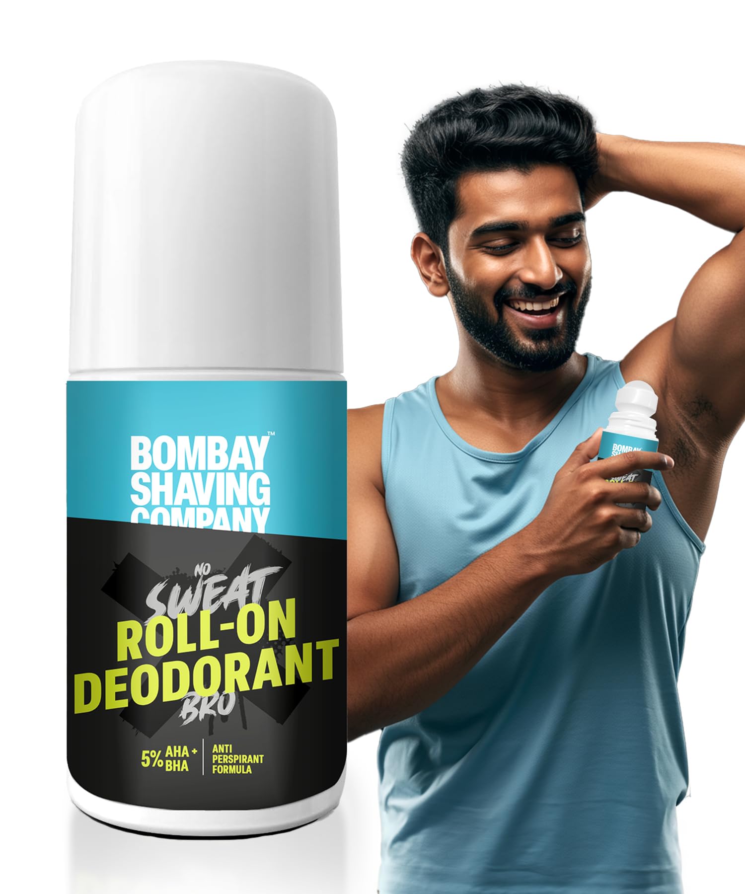 Bombay Shaving Company Roll-On Deo For Active Men | Perfect for Gym, Sports & Fitness enthusiasts | Underarm antiperspirant | Roll-on deo for body odour | All day odour protection | Aqua fragrance | Gentle on skin | Fades Underarms Darkness-picture-19