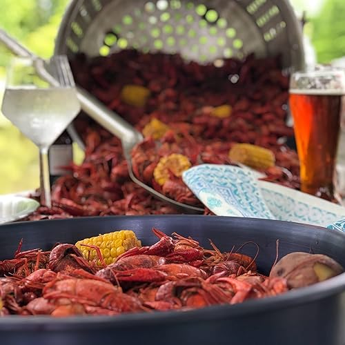 Miniatura 6 de Olla de aluminio con cesta, de Bayou Classic, Plateado