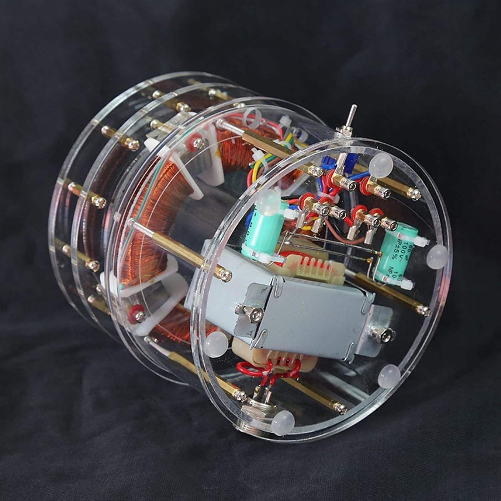 Egg of Columbus AC-Motorspule, Mini-Modell mit rotierendem Magnetfeld, experimentelle Lehrmittel, kreative Geschenke for Kinder und Jugendliche
