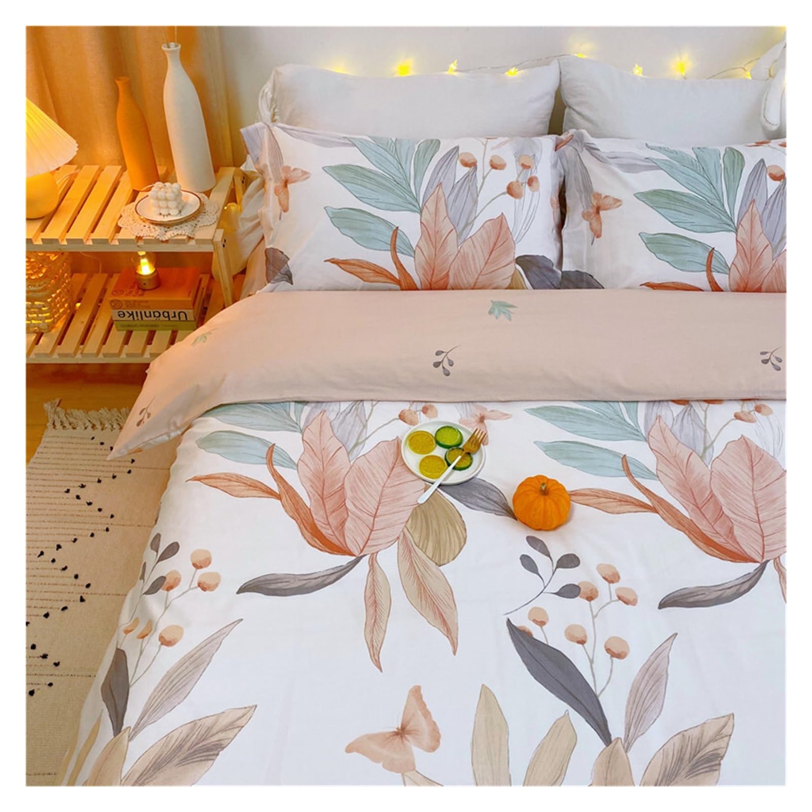 Housse de couette bohème en coton pour créer une chambre cocooning