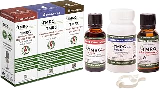 Powerful Vocal Recovery Kit - Large: Professional Herbal Remedy Featuring 30ml Voice Drops, 85g Voice Powder, 20ml Synergy Oil, and a Clip—Ultimate Care for Vocal Strength and Recovery.