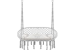 Cozy and Serene 2-Person Hanging Chair: The Ultimate Relaxation Haven