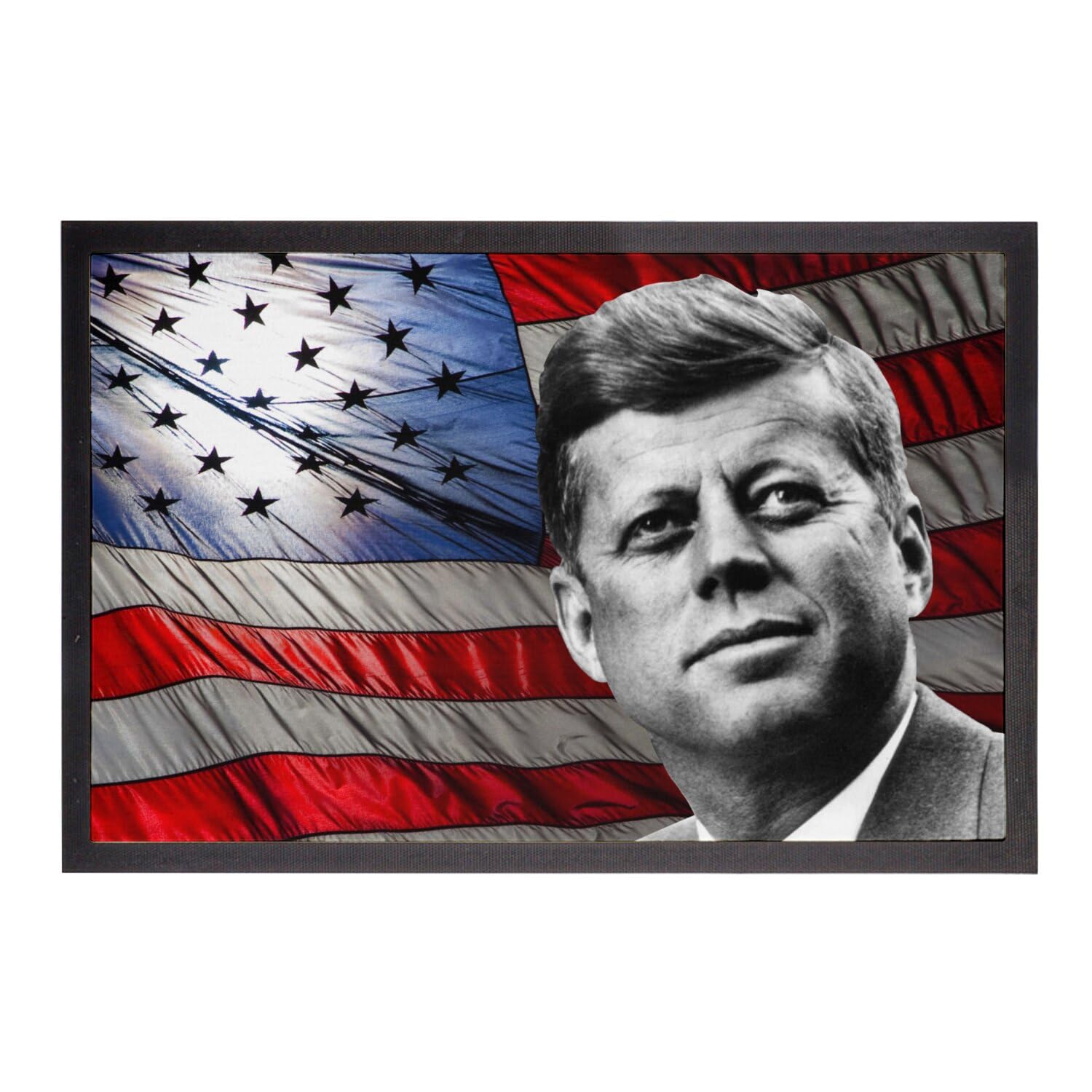 Paillasson Kennedy cadeau idéal passionné histoire USA tapis d'entrée
