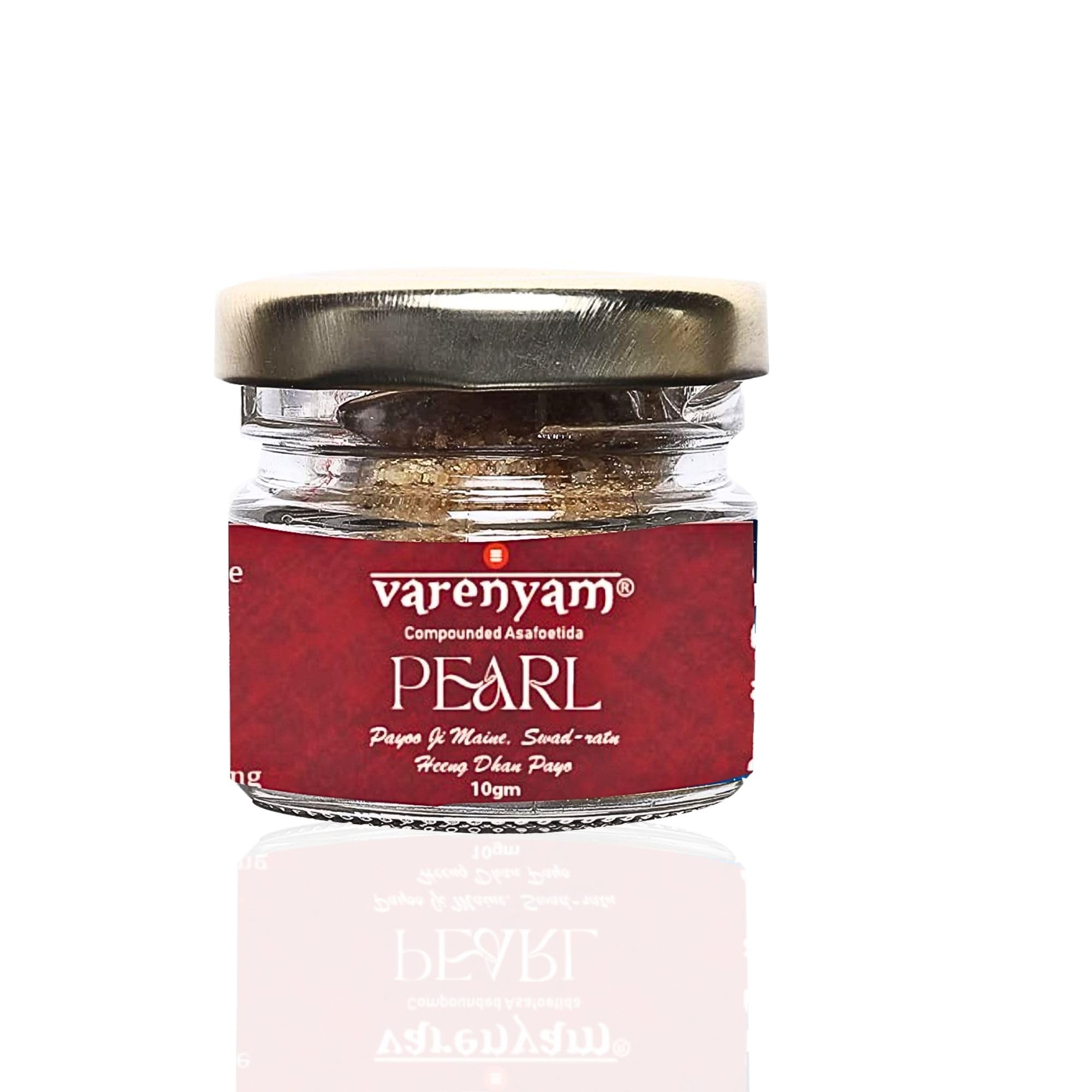 Varenyam Pearl Hing Crystals 10g | Kitchen Essential | Strong Hing Granules | Re-usable Glass Packaging (B0C27TMKF6) Amazon Price History, Amazon Price Tracker