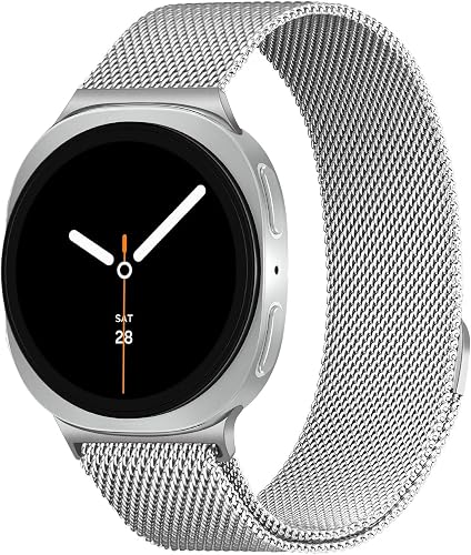 Dhwazz Milanese Loop Band for Samsung Galaxy Watch 8 40mm / 44mm Watch8 Classic 