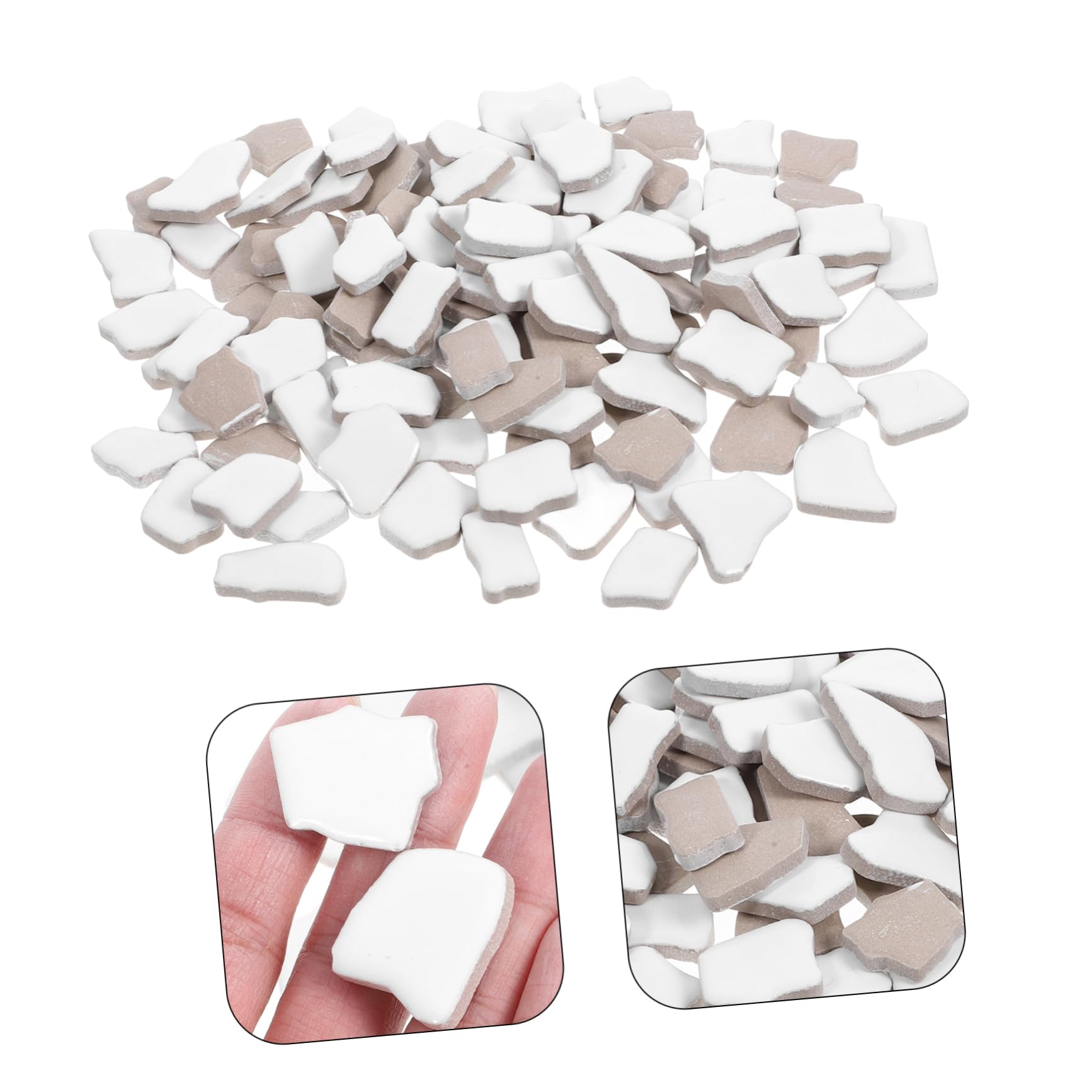 Piastrelle A Mosaico in Ceramica 1000g Tessere A Mosaico Irregolari Per Decorazioni Fai Da Te E Progetti Artigianali