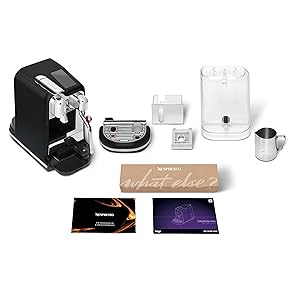 Nespresso Creatista Pro Espresso Machine by Breville, Black Truffle