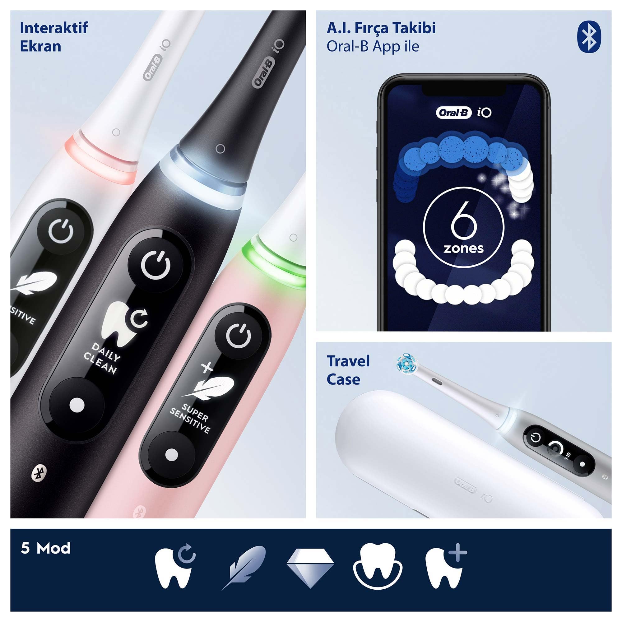 Oral-B IO Series 6 Noir + étui
