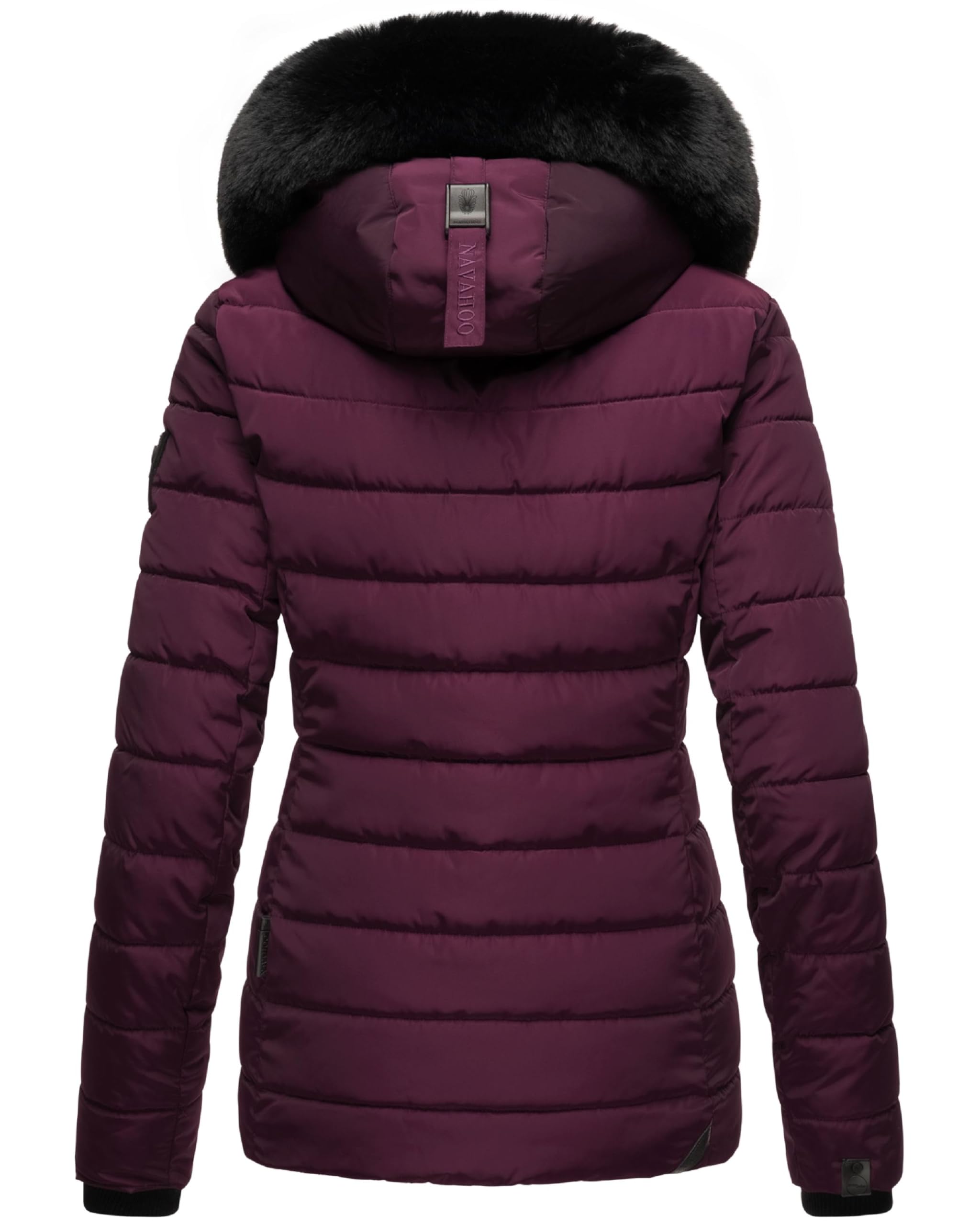 Navahoo Milianaa - Giacca trapuntata invernale da donna, calda, con cappuccio rimovibile, taglie XS-XXL