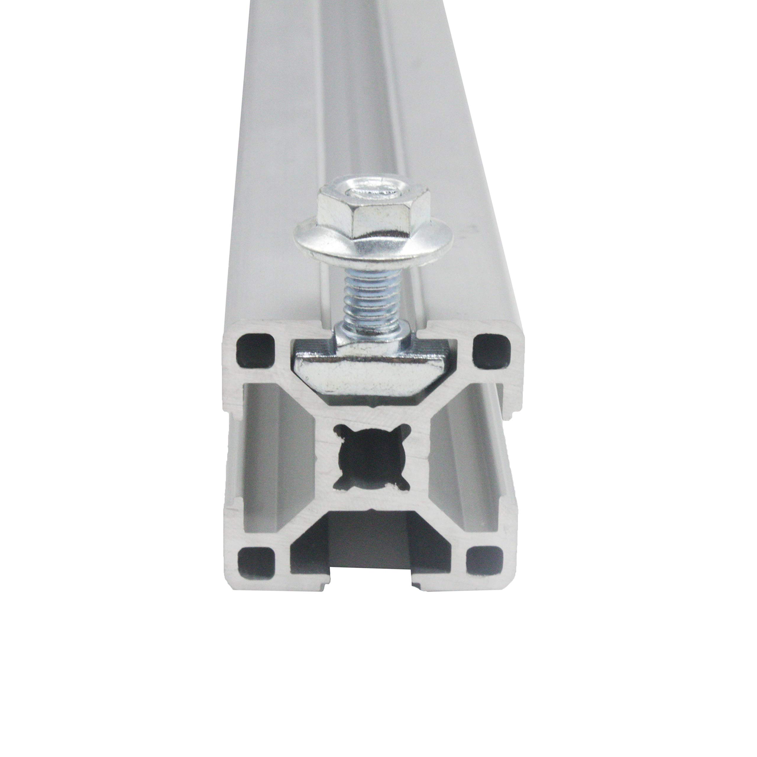 Hammer Screws M8 x 40 for Slot 8 Galvanised Steel 8.8 Pack of 10, 10 Stk 8.18.08.M8X40 - Image 4