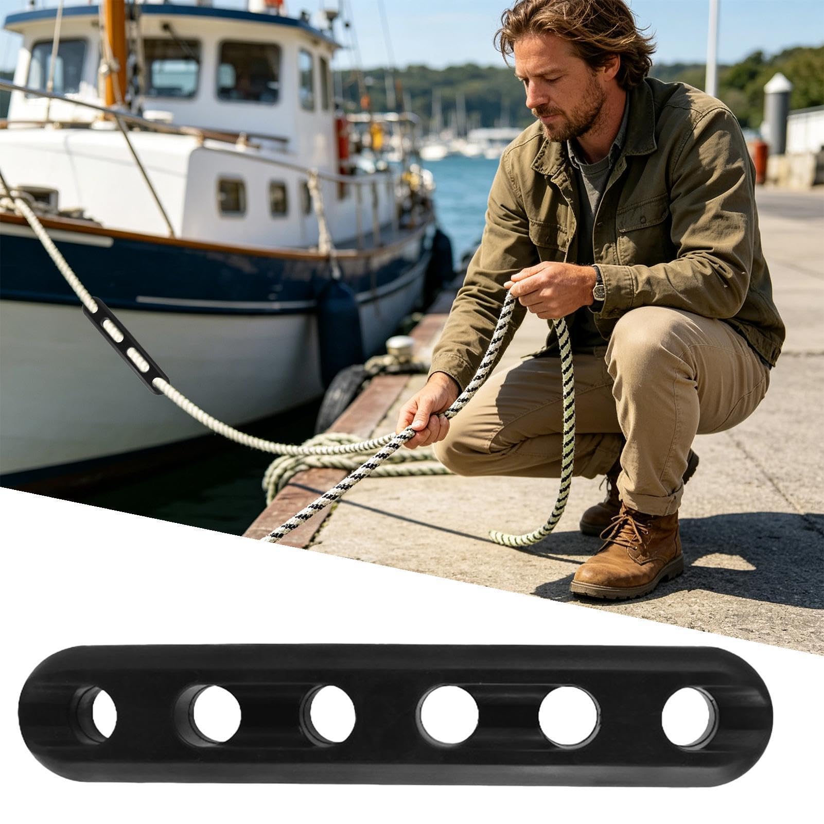 Ammortizzatore Per Cima Di Ormeggio Nautici in per Ormeggio | Snubber Paracolpi Per Barca Da Attracco Per Ancoraggio Ormeggio Protezione Yacht Fiume Costiero Lago Mare