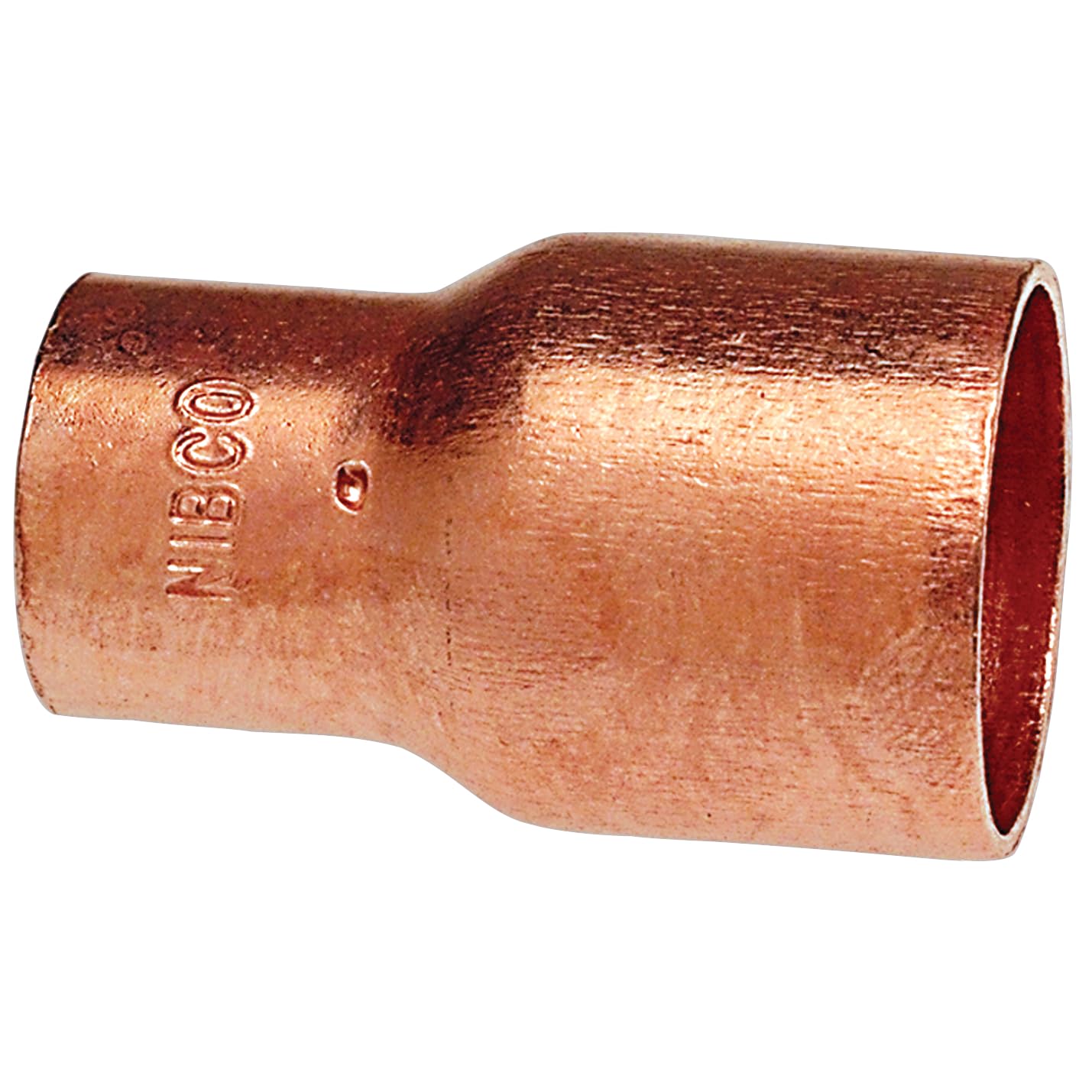 NIBCO Fig No 600R-CB, 3/4 in. x 1/2 in. Copper Reducing Coupling, Cup x Cup, Solder
