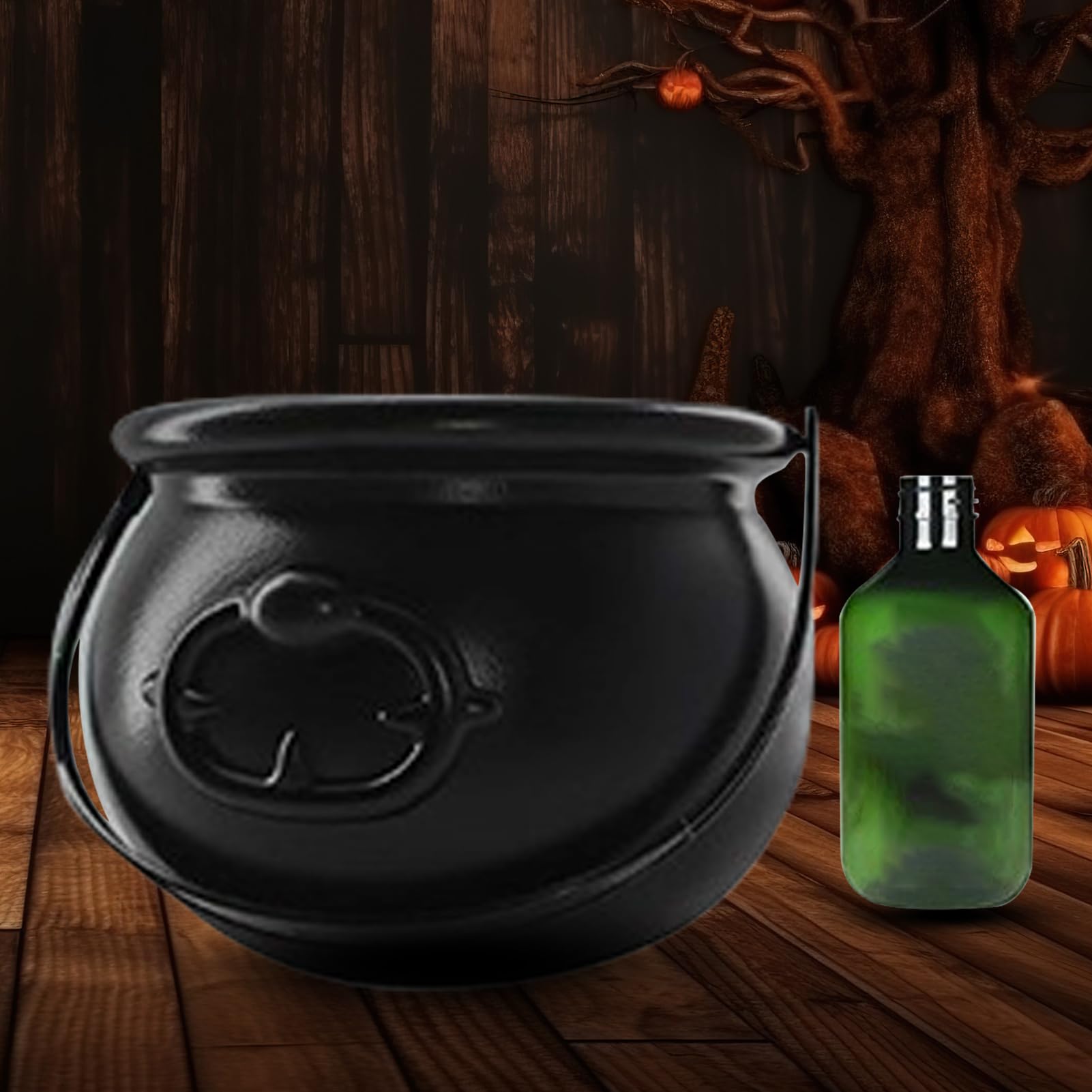 Calderone Decorazioni per Tavolo di Halloween | Decorazione Per Casa Cucina Ufficio Aula Estiva Interno Esterno