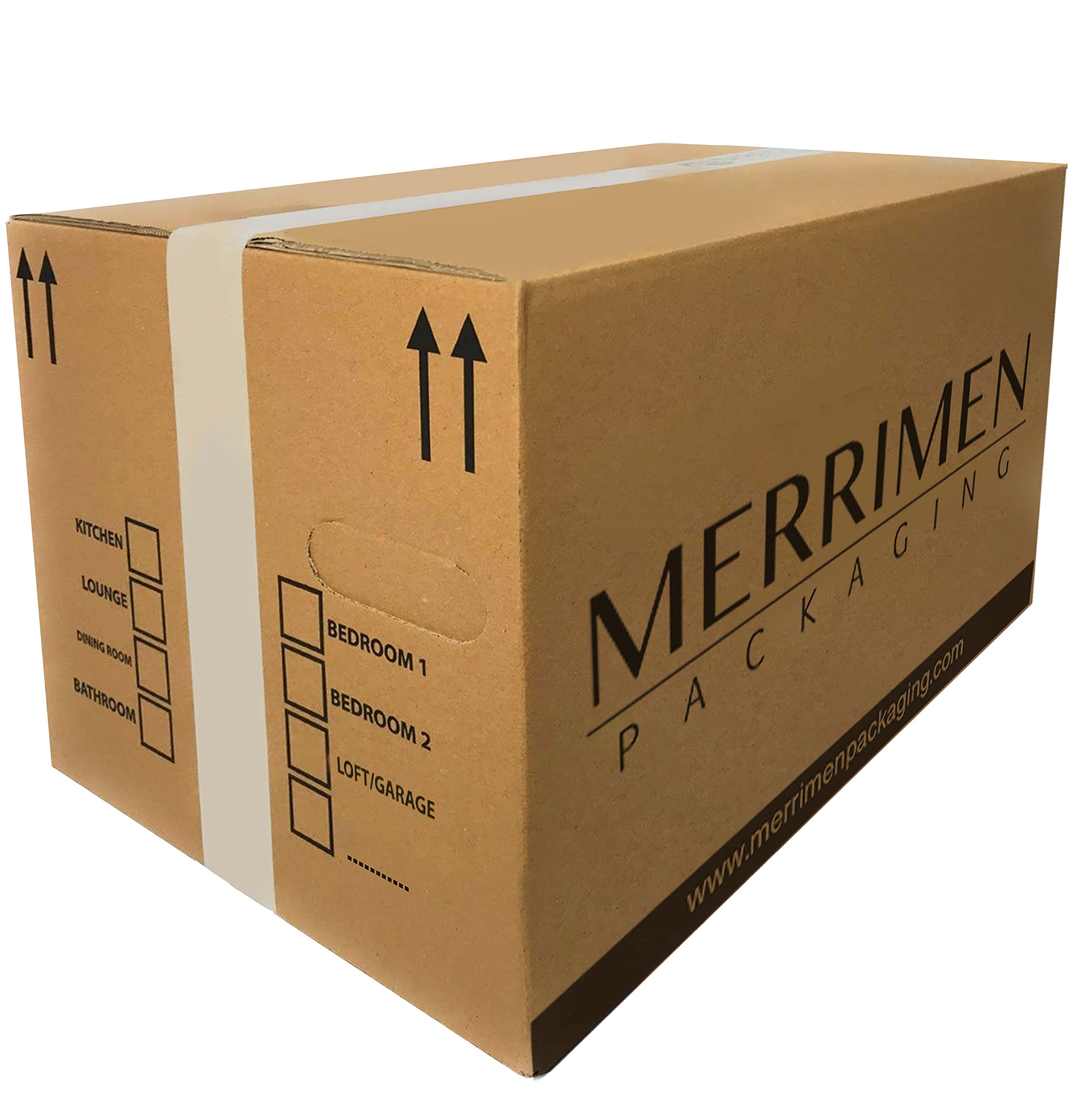 Buy MERRIMEN Heavy Duty Double Wall Cardboard Moving and Storage Boxes