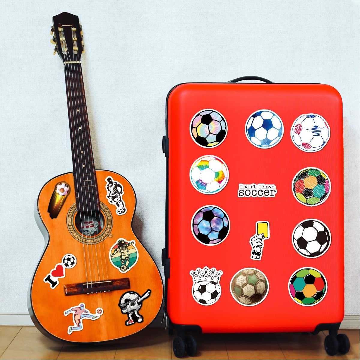Pack 100 Autocollants Logo Équipe Football - Décalcomanies Pour Bouteilles, Ordinateurs, Voitures Et Skate - Cadeau Ado Et Adulte