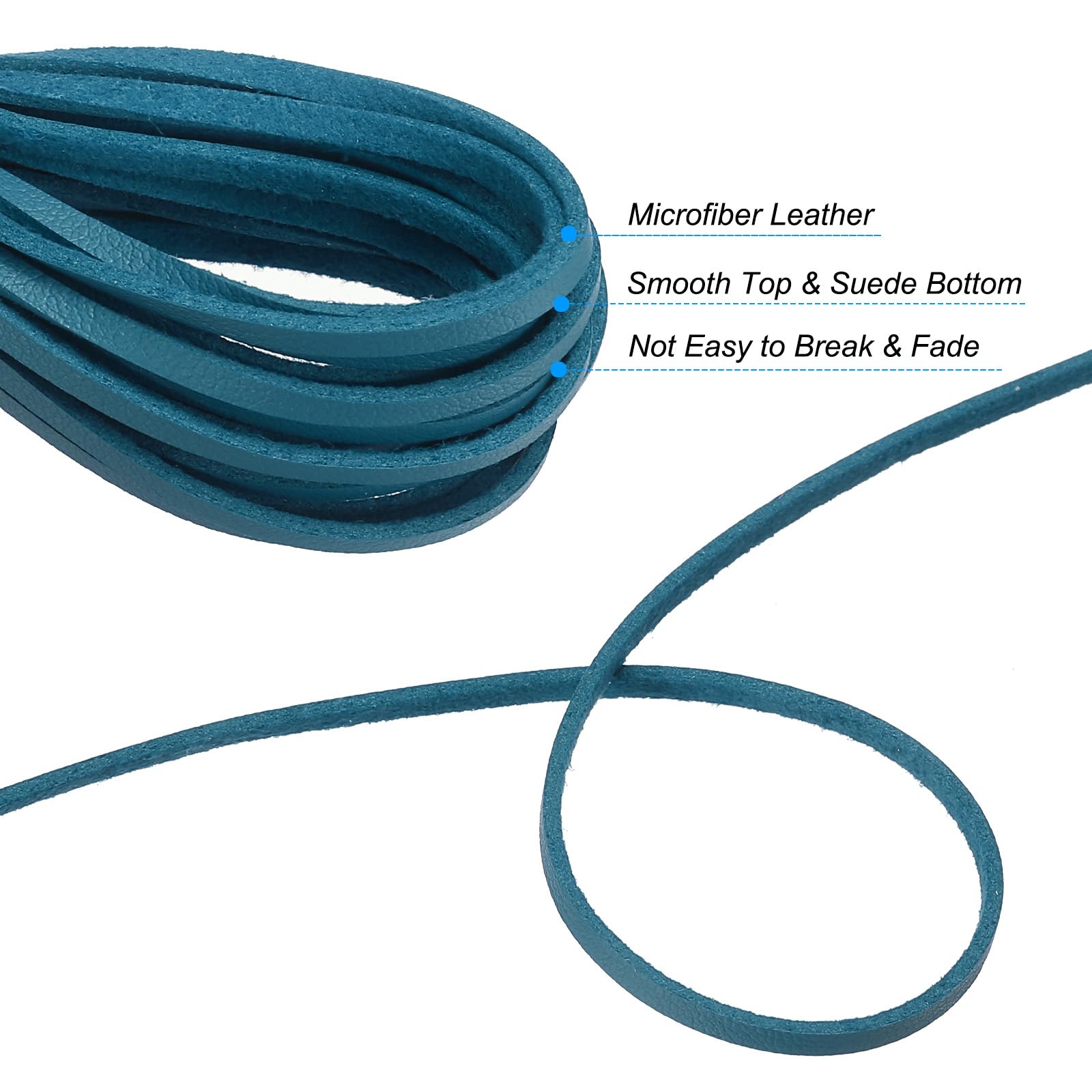 PATIKIL Faux Suede Leather Cord - Image 3