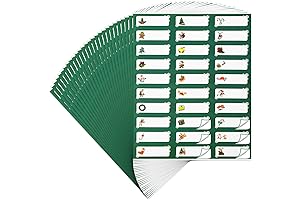 900Pcs Christmas Address Labels 1 x 2.6 Inch: Delightful Holiday Cheer for Your Mail
