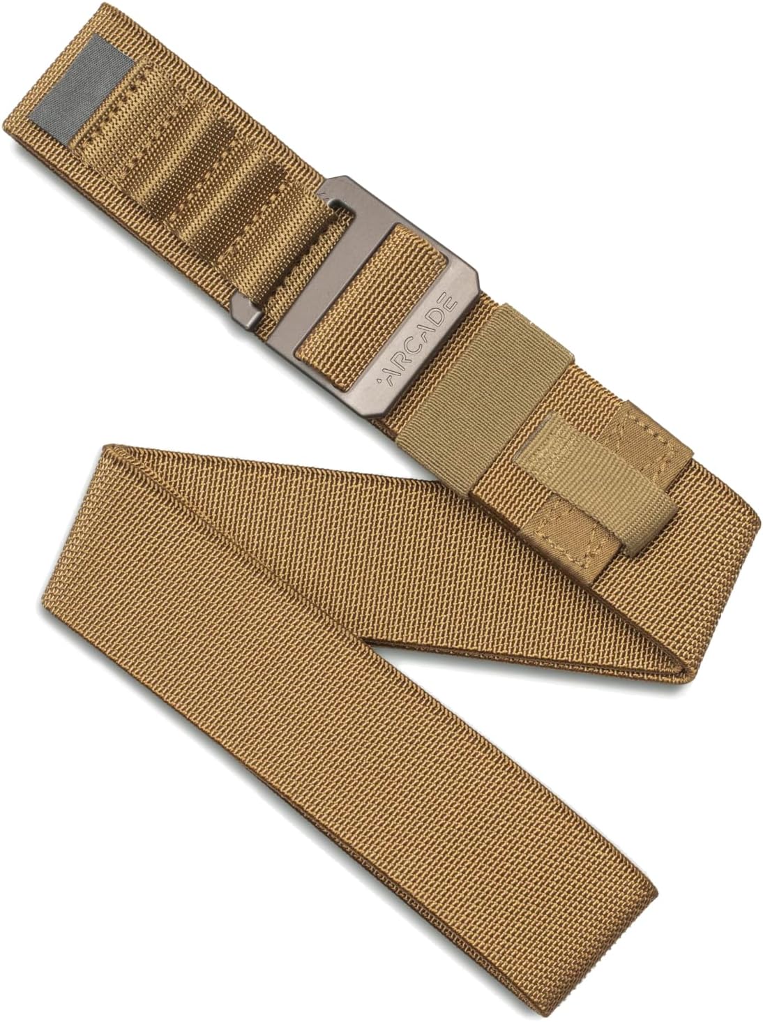 Arcade Belts Hardware Alu Utility Belt - Low-Profile Aluminum Buckle, Heavy Duty Work Belt, Stretch Webbing, Anti-Slip