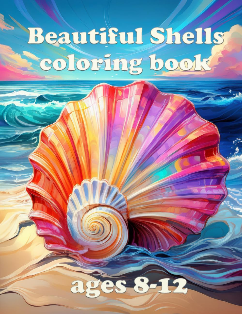 Beautiful Shells coloring book