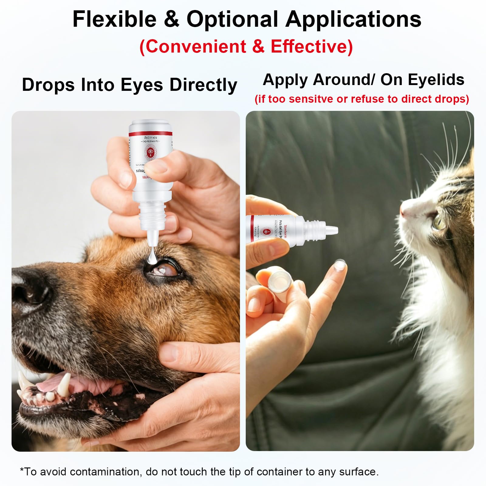 1% Hyaluronic Moisturizing Gel Eye Drops for Dogs & Cats - Gentle 0.34 oz — Amazon image 5