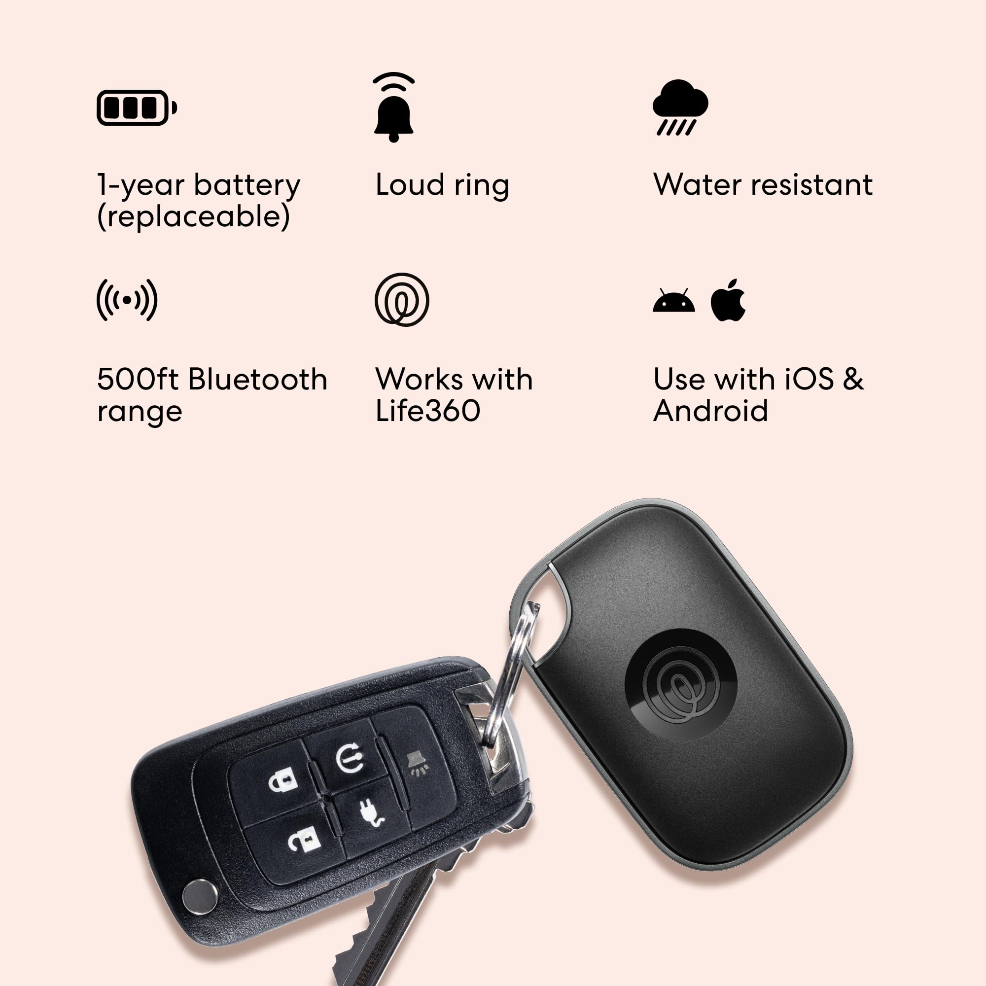 Amazon.co.jp: Life360 Pro タイル - 強力なBluetoothトラッカー、キー