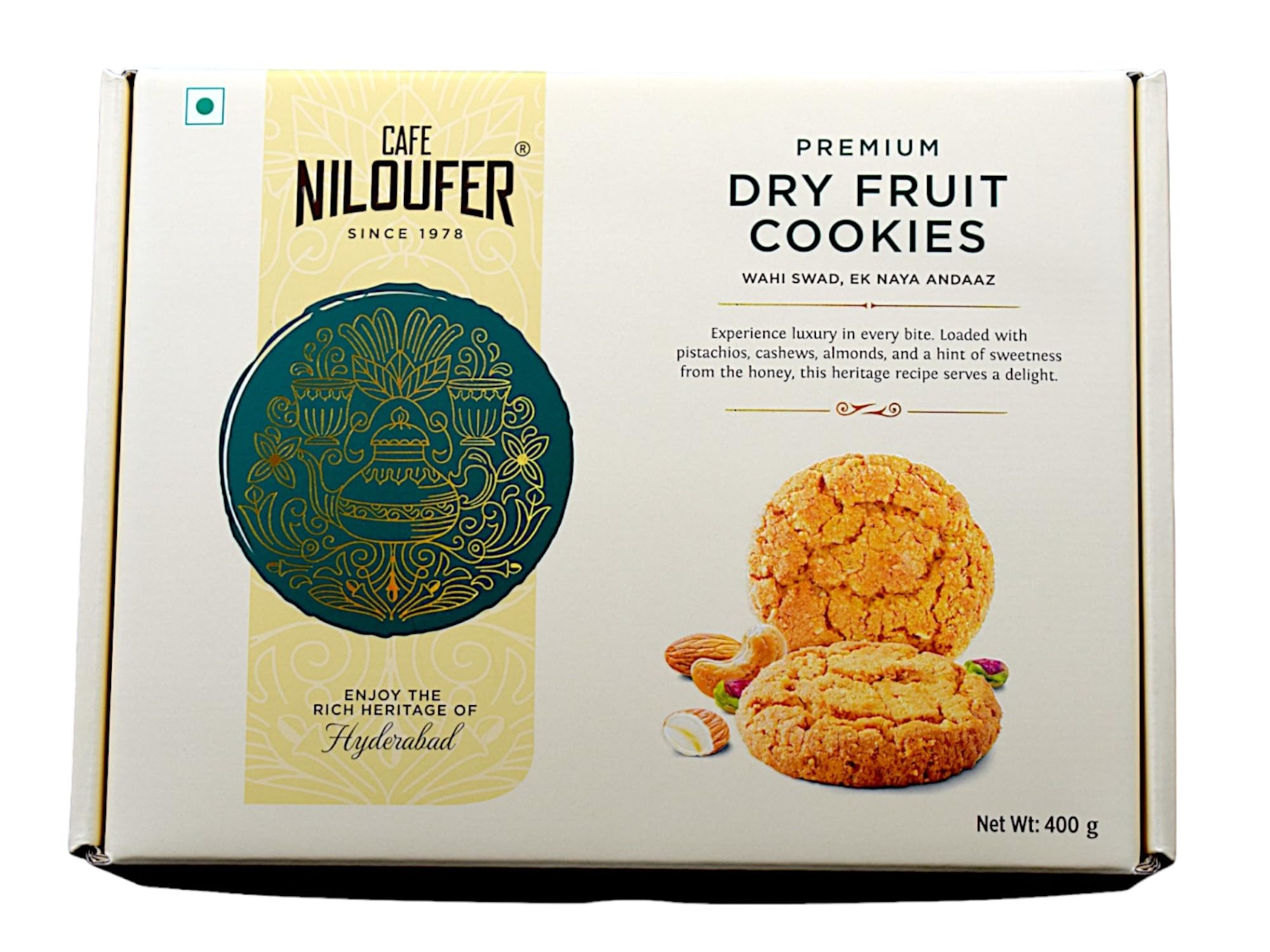 Cafe Niloufer Premium Dry Fruit Biscuits (B0CZ3NR4TN) Amazon Price History, Amazon Price Tracker