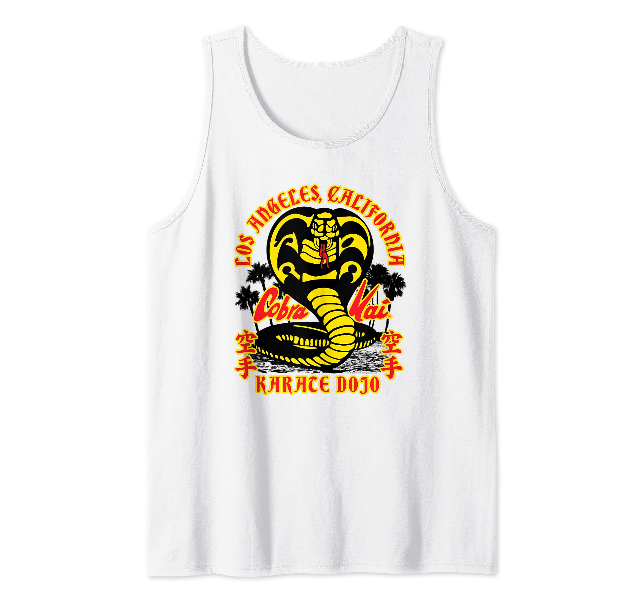 Cobra KaiKarate Dojo Los Angeles Cobra Logo TV Show Tank Top
