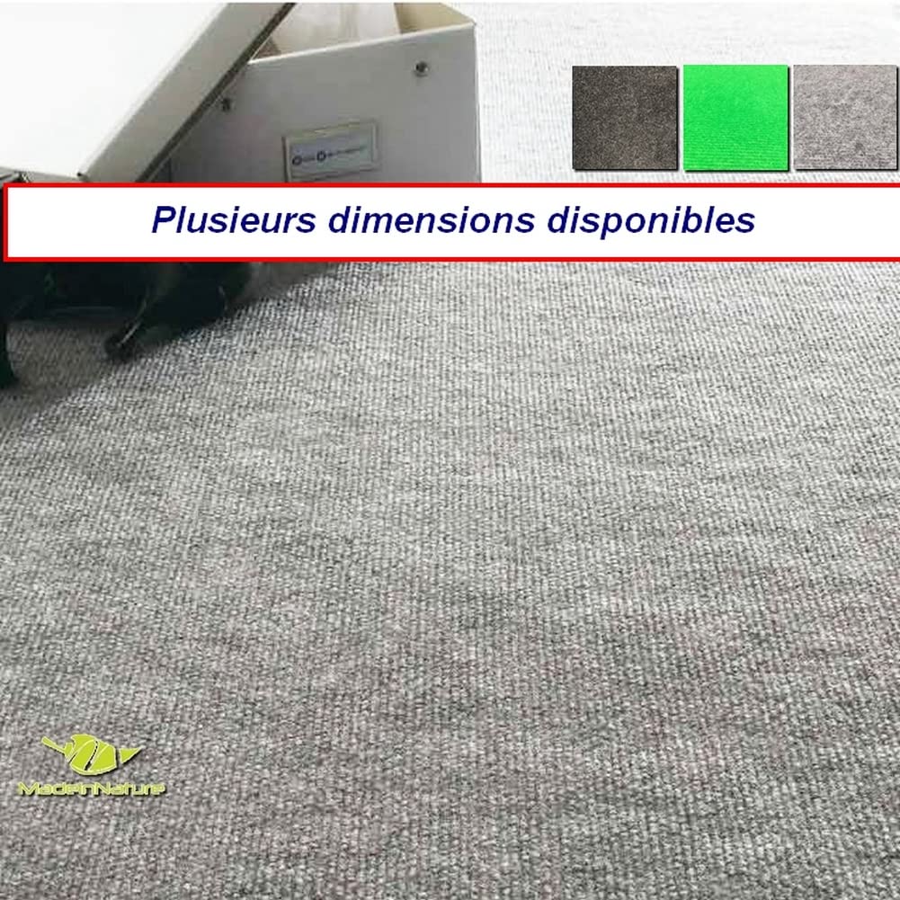 Madeinnature - Teppich für den Außenbereich - Nachbildung Kunstrasen in Rolle - Teppich, Außenbodenbelag für Terrasse, Balkon, Pool ... Größe und Farben wählbar