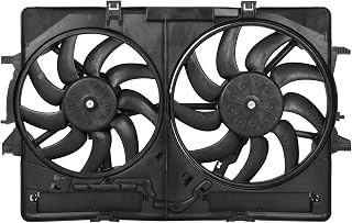 SCITOO 622940 Dual Radiator Condenser Fan Fit for Audi Model