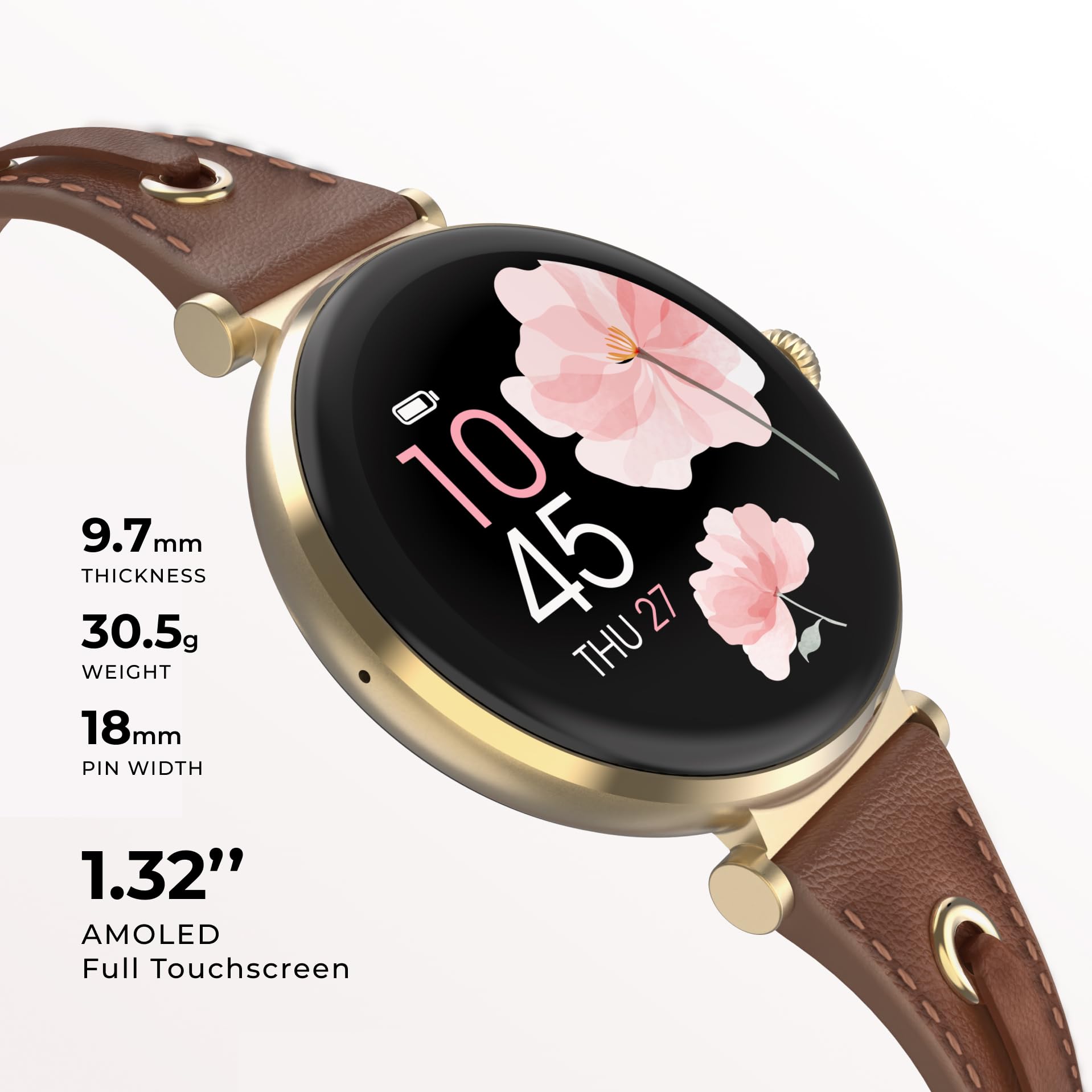 Amazon.com: iTouch Bloom Smart Watch for Women, 1.32” AMOLED 