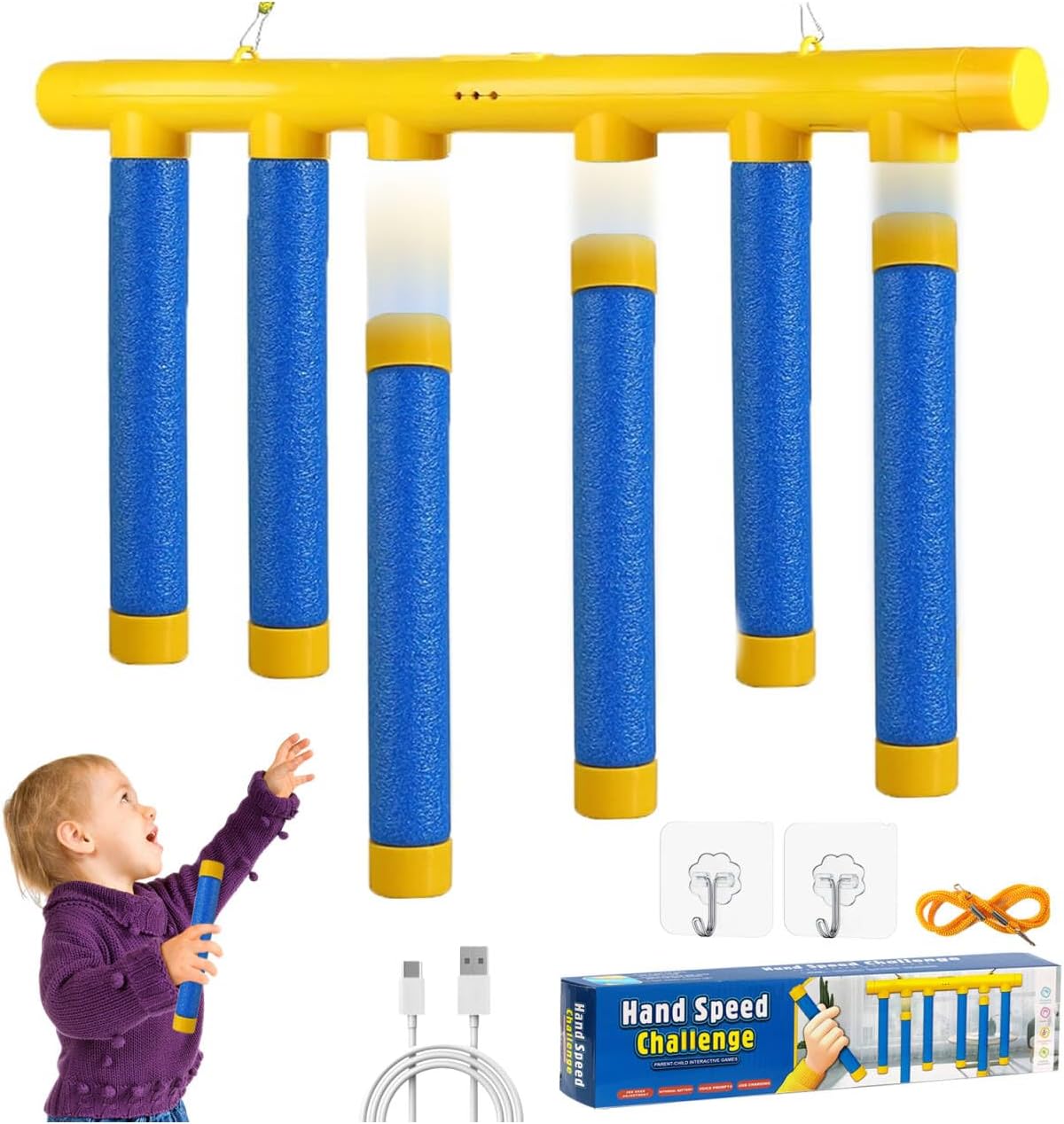 Fallende St cke SpielReaktionstraining SpielzeugDrop Sticks Game 3 FallgeschwindigkeitenHand Auge KoordinationsspielSchnelles Reaktionstraining SpielzeugReaktionsspiel-Kartenspiele