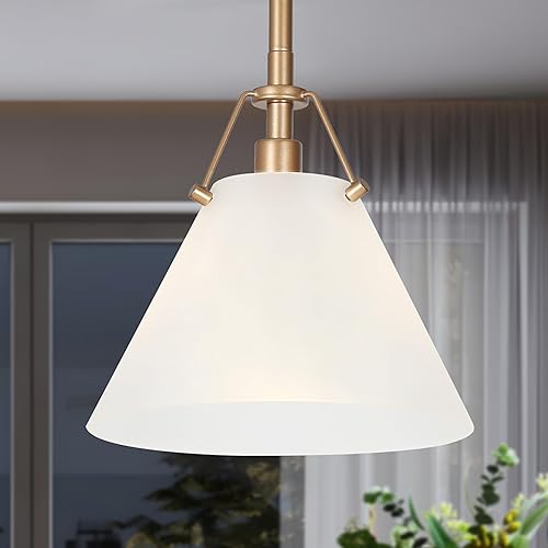 KSANA Gold Pendant Light, Modern Pendant Lights Kitchen Island with