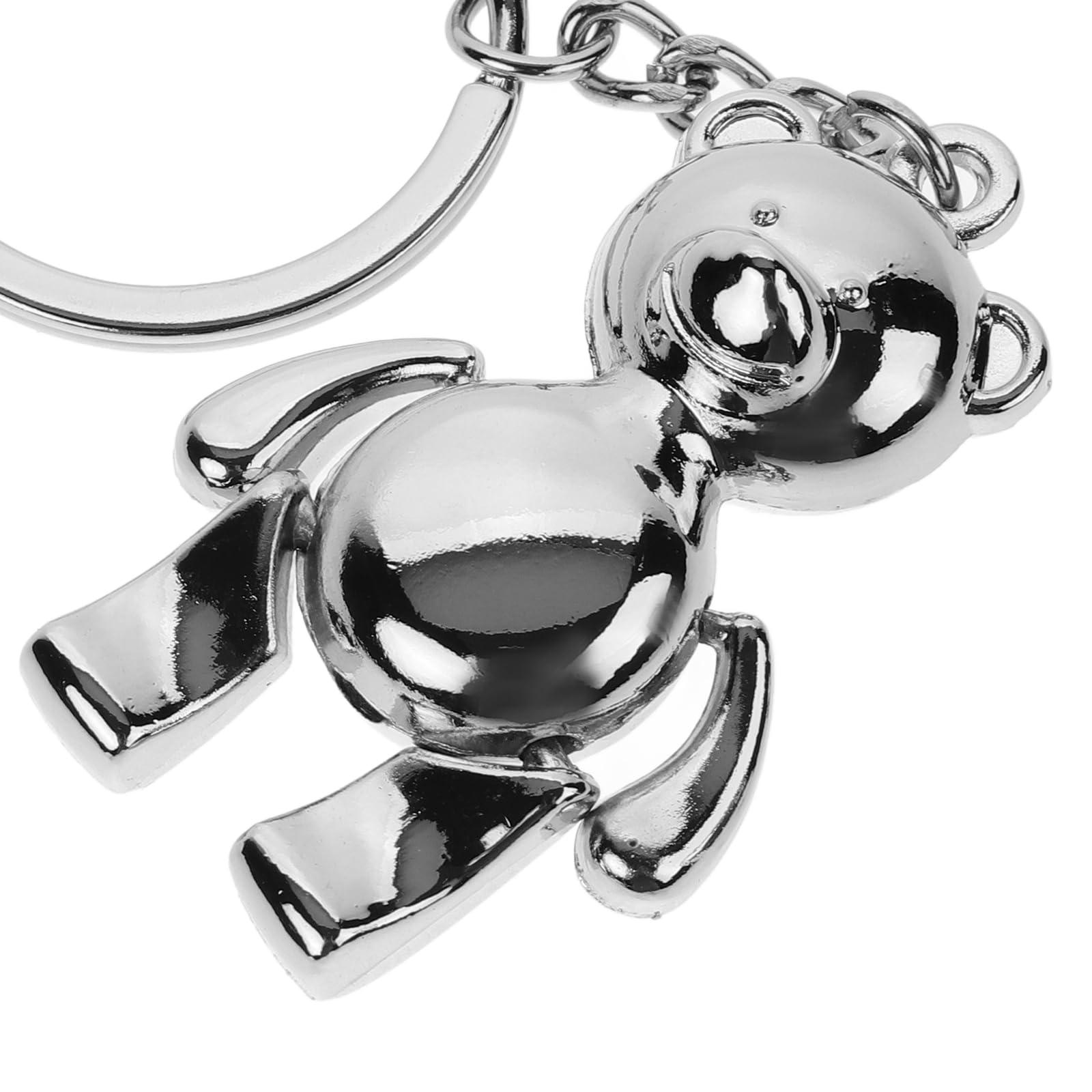 3Pcs Bear KeyChain Women Men Funny Animal KeyRing Cute Metal Bear Keychain Limbs Removable Bear Keyring Creative handmade bear key chain metal car key chain