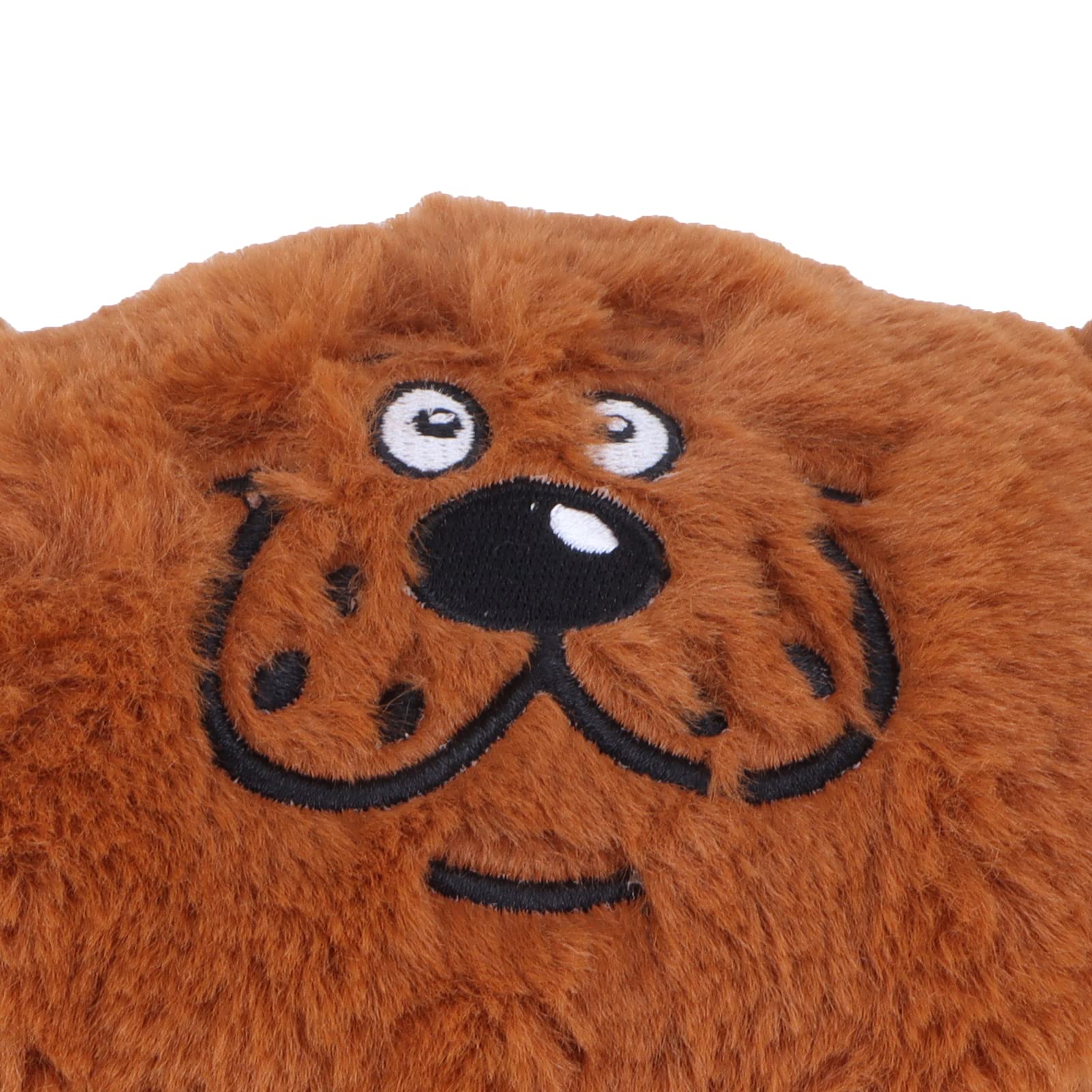 Balle à rire pour chiens, jouet rebondissant interactif pour chien, jouet en peluche de dessin animé, jouet couineur, jouet électronique pour chiot divertissement motorisé