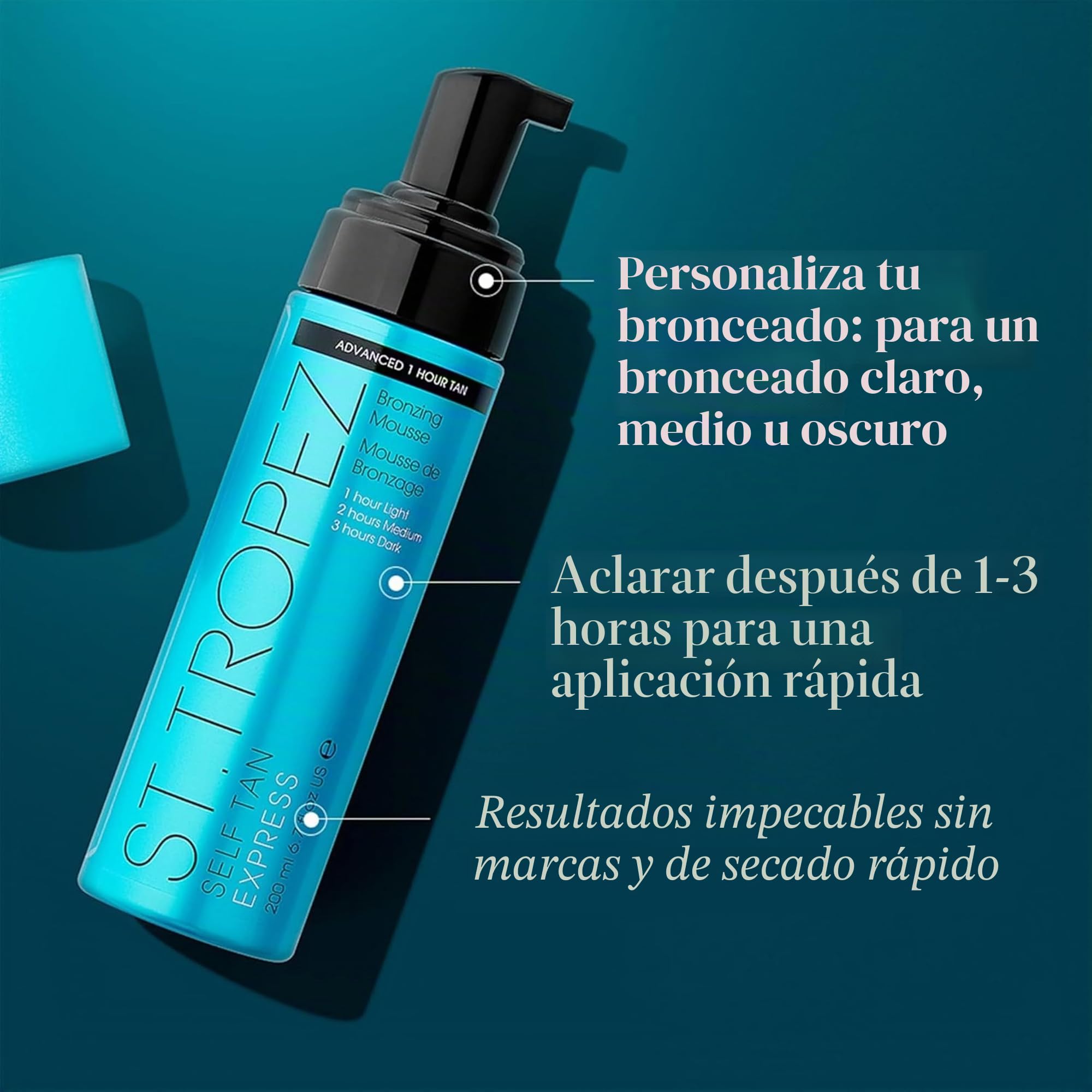 Espuma autobronceadora St. Tropez