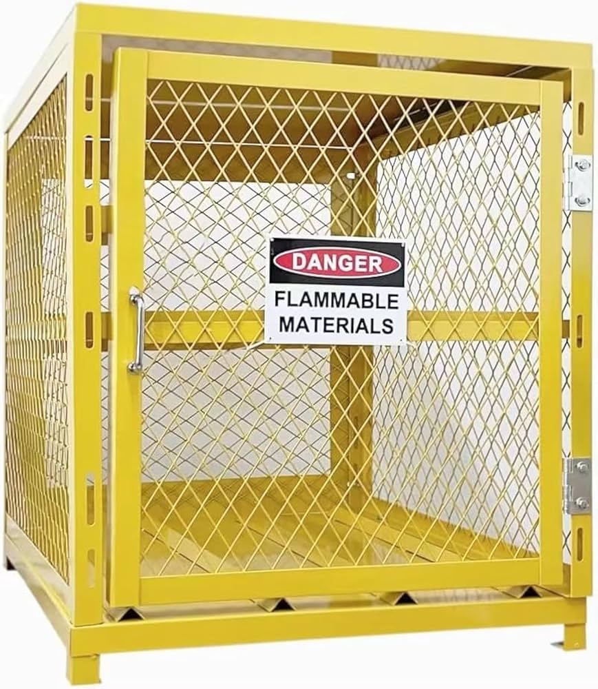 31" L X 30" W X 35" H Propane Tank Storage Box U2013 4-Cylinder